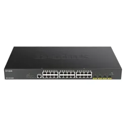 D-link dgs-1250-28xmp gestito l3 gigabit ethernet (10/100/1000) supporto power over ethernet (poe) nero