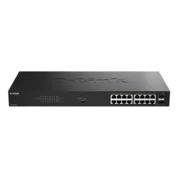 D-link dgs-1018p non gestito gigabit ethernet (10/100/1000) supporto power over ethernet (poe) nero