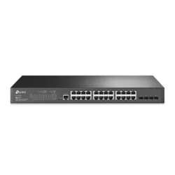 Tp-link sg3428 switch gestito l2+ 24 porte lan gigabit + 4 porte sfp montabile su rack