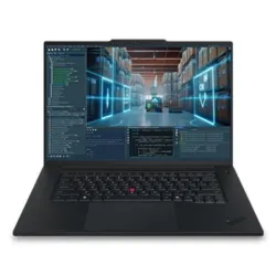 Lenovo thinkpad p1 gen 9 workstation mobile 16 wuxga intel core ultra 9 386h ram 64gb-ssd 1tb nvme-nvidia rtx pro 2000 blackwell 8gb-wi-fi 7-win 11 prof nero (21ue0005ix)