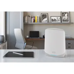 Netgear orbi rbk763s banda tripla (2.4 ghz/5 ghz/5 ghz) wi-fi 6 (802.11ax) bianco 7 interno