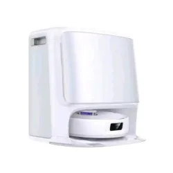 Narwal freo z10 ultra robot aspirapolvere lavapavimenti forza aspirazione 18.000pa wi-fi lavaggio con acqua calda white silver