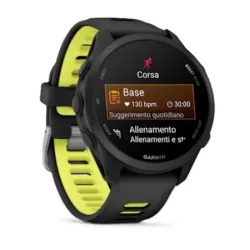 Garmin forerunner 170 30mm smartwatch 1.2 amoled digitale 390 x 390 pixel touch screen gps (satellitare) black/amp yellow