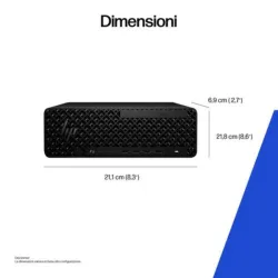 HP Z2 SFF G1I U7265 32GB/1TB PC 0199896787796