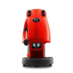 Frog revolution macchina da caffe` a cialde rosso