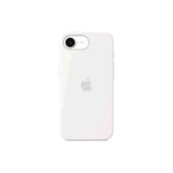 Apple iphone 16e silicon case cover in silicone bianco