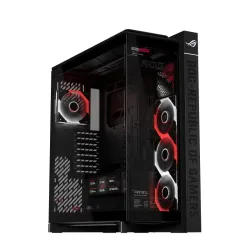 Asus rog cronox gr801 curve tg argb black midi tower nero