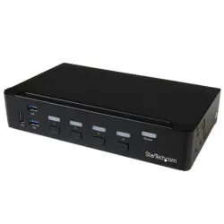 Startech.com switch commutatore kvm a 4 porte displayport con hub usb 3.0 - 4k