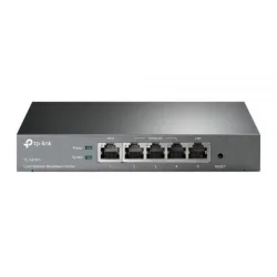 Tp-link tl-r470t+ router load balance broadband 5 porte fast ethernet multi-wan