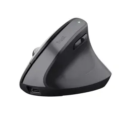 Trust mouse ergonomico wireless, bayo+