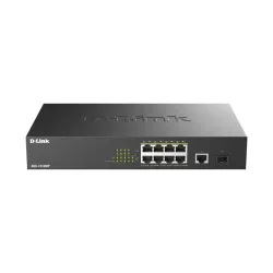 D-link dgs-1010mp/e switch di rete non gestito l2 gigabit ethernet (10/100/1000) supporto power over ethernet (poe) 1u nero