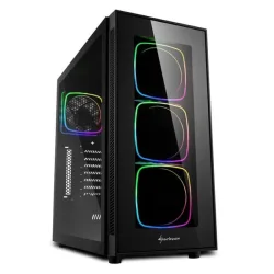 Sharkoon tg6 rgb case atx in vetro temperato