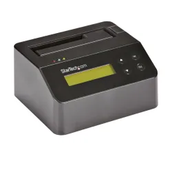 Startech.com docking station per hard disk a singolo slot - dock usb 3.0 standalone con funzione eraser e sanificazione per