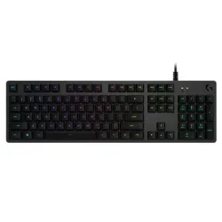 Logitech g g512 carbon lightsync rgb mechanical gaming keyboard with gx brown switches tastiera usb azerty francese carbonio