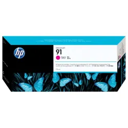 Hp cartuccia di inchiostro pigmentato magenta originale designjet 91 da 775 ml