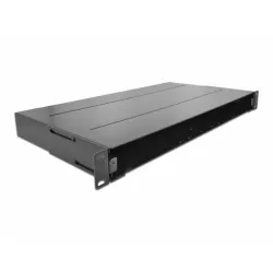 Delock glasfaserkabelkiste - schwarz - 1u - 48.3 cm (19&quot