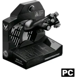 Thrustmaster viper tqs per pc, sistema quadrante manetta in metallo, precisione effetto hall, 21 pulsanti azione, 5 assi, iconiche funzioni chaff/flare, su licenza u.s. air force
