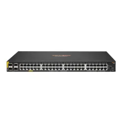Hpe aruba 6100 48g switch gestito l3 48 x 10/100/1000 (poe+) + 4 x 1 gigabit / 10 gigabit sfp+ poe+ (370 w) montabile su rack