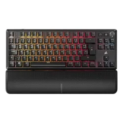 Corsair k70 core tkl tastiera gaming usb + rf wireless + bluetooth qwertz tedesco nero