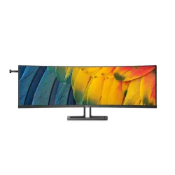 Philips monitor 45b1u6900c-00 monitor curvo dqhd da 45 pollici adaptive sync altezza regolabile 5120x1440 75 hz hdmi displayport usb-c 100 w pd hub usb nero