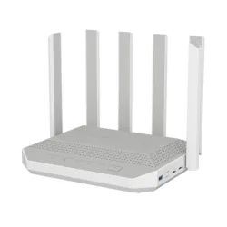 Keenetic modem/router hero 5g dual sim, wi-fi 6 ax3000 mesh, n.1 porta da 2,5gb, smart switch 4 port