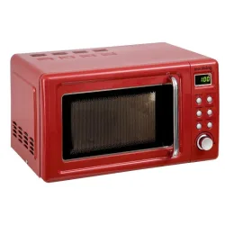 Innoliving forno microonde vintage grill 20lt 800+700w rosso inn-861r