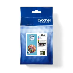 Brother lc-424val cartuccia d\`inchiostro 4 pz originale nero, ciano, magenta, giallo