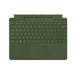 Microsoft surface pro tastiera con touchpad accelerometro porta surface slim pen 2 e supporto di ricarica qwerty italiana verde
