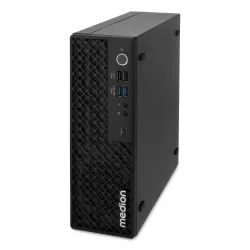 Medion picoworx t80iii md340012 intel core ultra 5 228v 32 gb ddr5-sdram 1 tb ssd windows 11 home mini pc nero