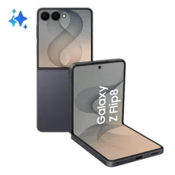 Samsung f776 galaxy z flip8 5g dual sim 6.9 octa core 256 ram 12gb 5g wind3 graphite