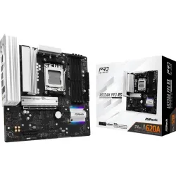 Asrock a620am pro rs - motherboard - micro atx - socket am5 - amd a620a chipsatz - usb 3.2 gen 1, usb-c 3.2 gen 1 - 2.5