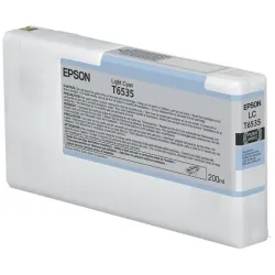 Tanica Originale Ciano chiaro Epson C13T653500 UltraChrome