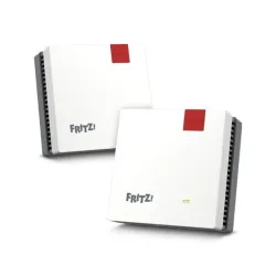 Mesh set 20003112 sistema wi-fi mesh dual-band (2.4 ghz/5 ghz) wi-fi 6 (802.11ax) rosso, bianco interno