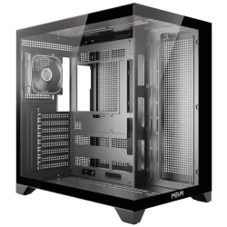 Noua case atx-tower no psu vision zk300 2usb3.0/2.0 1fan argb f&s glass