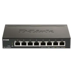 D-link dgs-1100-08pv2 gestito l2/l3 gigabit ethernet (10/100/1000) supporto power over ethernet (poe) nero