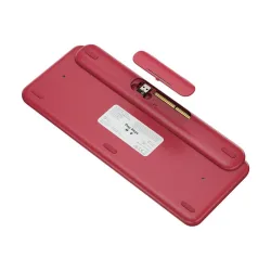 Logitech pop keys tastiera meccanica wireless con tasti emoji personalizzabili heartbreaker-rose
