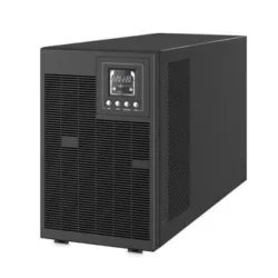 Atlantis a03-op3002p pro ups online gruppo di continuita` server doppia conversione onda sinusoidale pura 3000va 2700w, tower display lcd, usb, seriale rs-232, 4 uscite iec, slot snmp, 6x12v-9ah