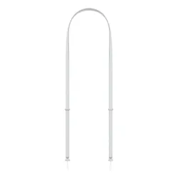 Apple crossbody band - hellgrau