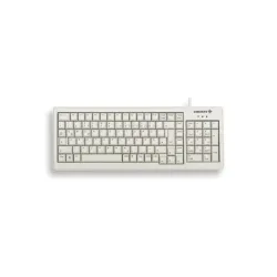 Cherry xs g84-5200 tastiera ufficio usb + ps/2 azerty francese grigio
