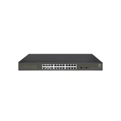 Levelone ges-2126 switch di rete gestito l2 gigabit ethernet (10/100/1000) nero