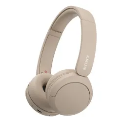 Sony wh-ch520 auricolare wireless a padiglione musica e chiamate usb tipo-c bluetooth base di ricarica crema