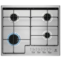 Electrolux egs6424x piano cottura a gas 4 fuochi piano in acciaio inox