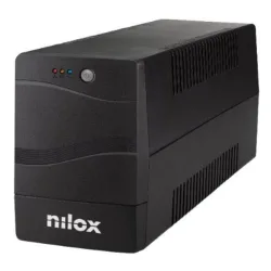 Nilox ups premium line interactive 2000 va 1.400 w 6 spine iec c13 di cui 2 protette da sovratensioni