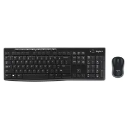 Logitech wireless combo mk270 tastiera mouse incluso rf wireless slovacco nero