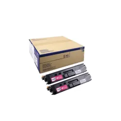 Brother tn-329mtwin cartuccia toner 2 pz originale magenta
