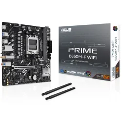 Asustek mb asus prime b850m-f wifi b850 am5 2xddr5dc-8400(oc) hdmi 1xpcie5.0x16 4xsata3 2xm.2 usb3.2 gblan wifi6 matx 90mb1n80-m0eay0