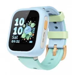 Tcl kids watch k5 orologio per bambini 4g lte + wi-fi nano sim light blue