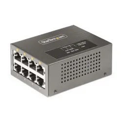 Startech.com iniettore poe++ multi-gigabit a 4 porte, ethernet 5/2.5/1g (nbase-t), poe/poe+/poe++ (802.3af/802.3at/802.3bt)