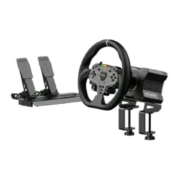 Moza racing r5 bundle kit volante + pedaliera per pc trasmissione diretta da 5.5 nm di coppia