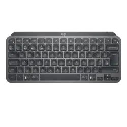 Logitech mx keys mini tastiera ufficio rf senza fili + bluetooth qwerty us international grafite